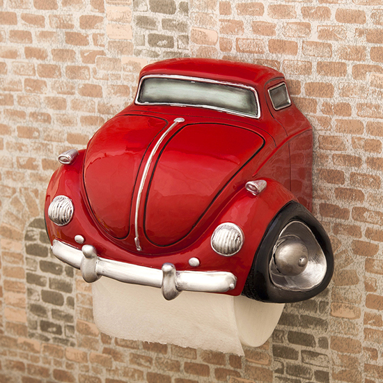 トイレットペーパーホルダー RED CAR ビートルタイプ アメリカン インテリア