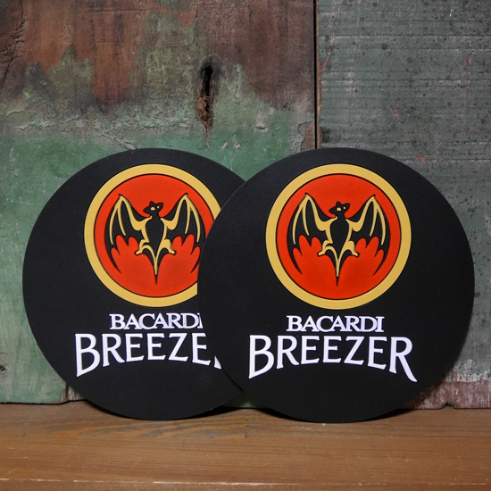 バカルディ ラバーコースター 2枚セット BACARDI　アメリカン雑貨